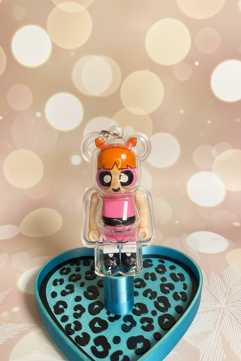 Limited Edition Power-puff Pen and Key Chain Combo