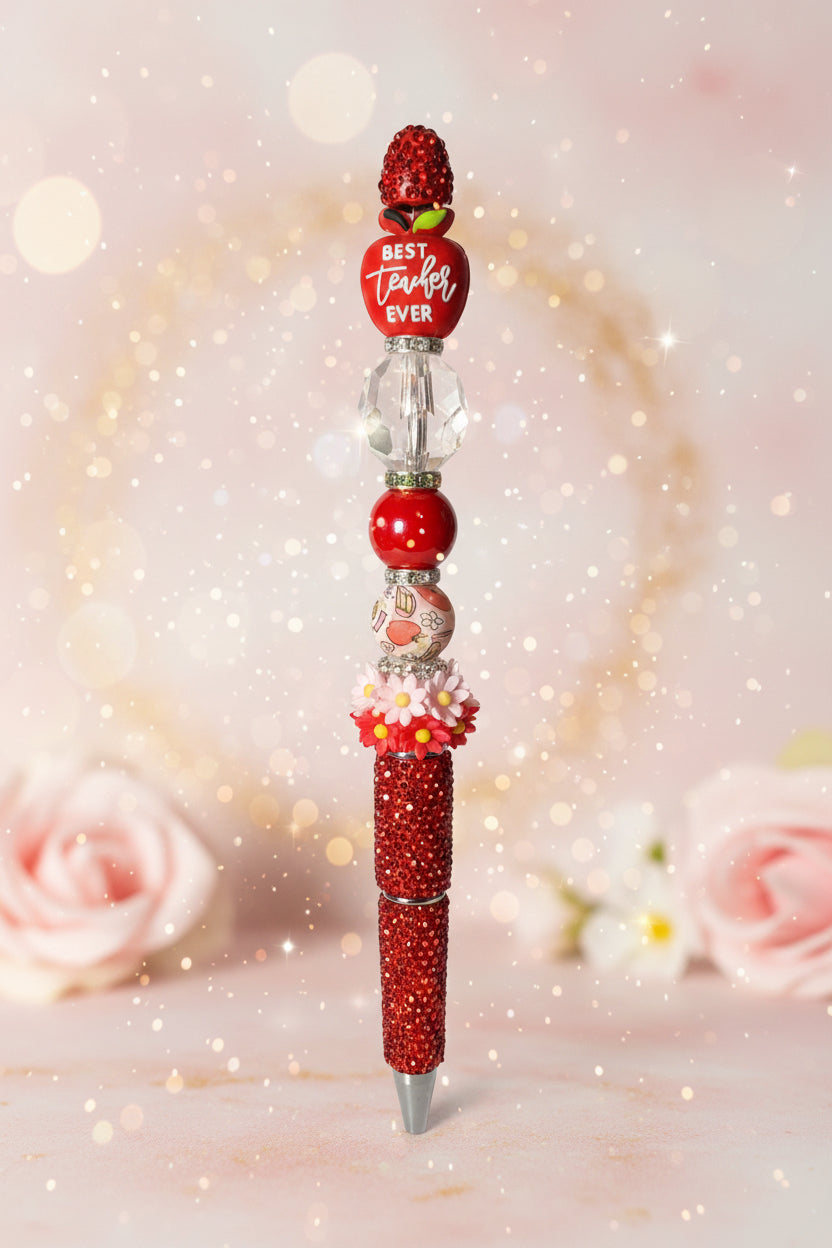 Teacher Beaded Pen