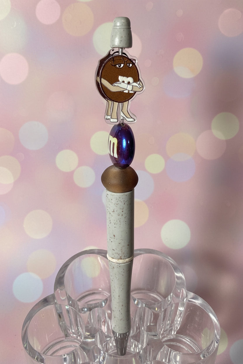 M&M Beaded Pen