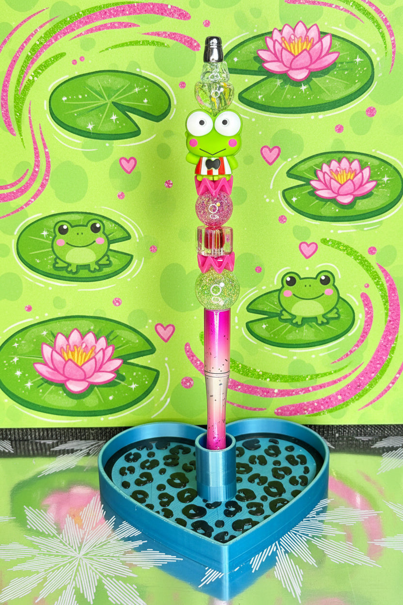 Keroppi Beaded Pen