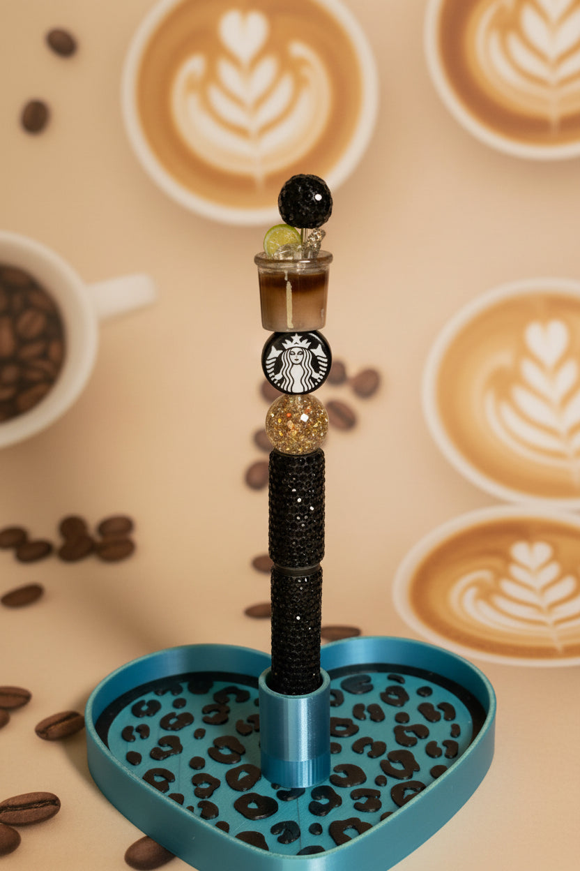 Starbucks Beaded Pen