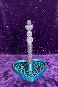 Purple Heart Beaded Pen