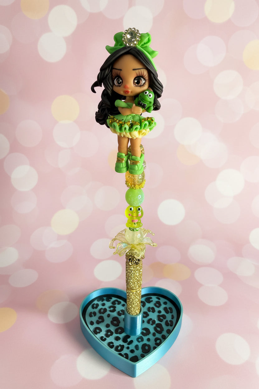 Princess Tiana Beaded Pen