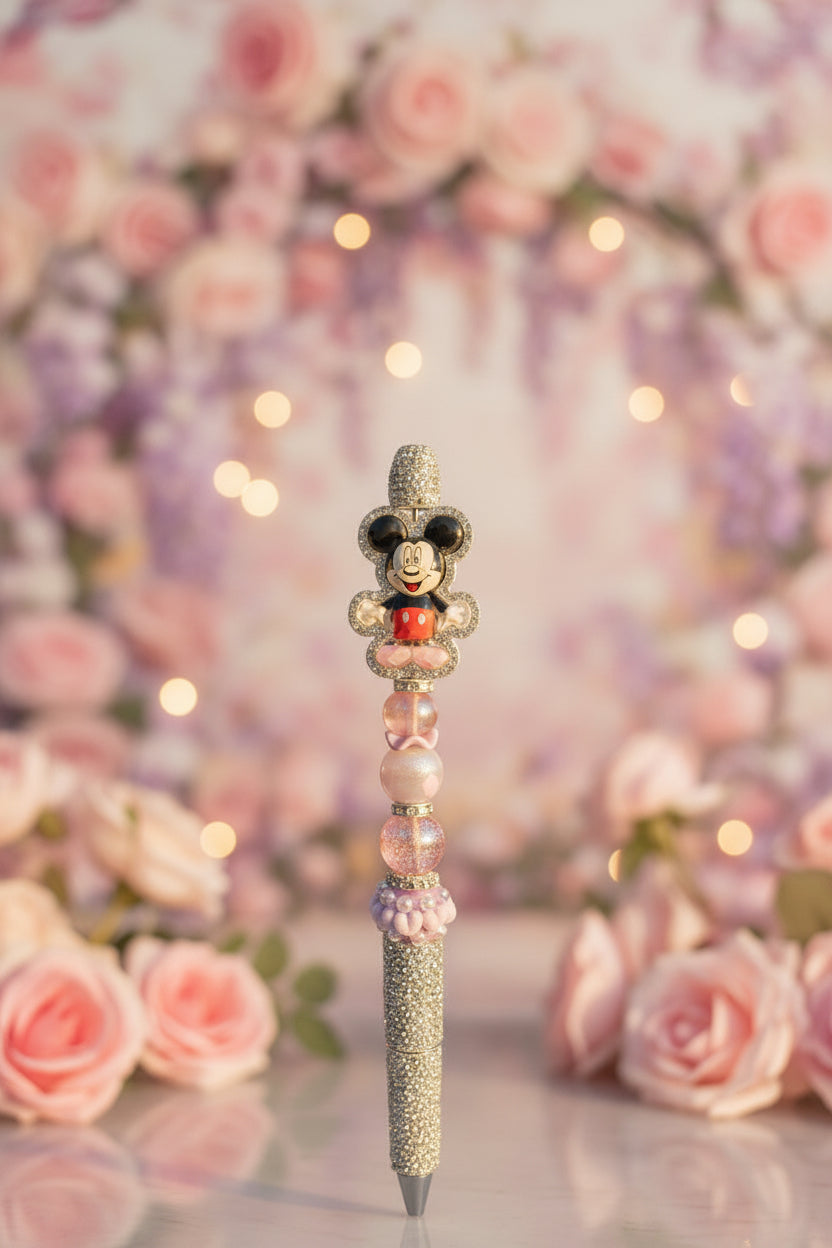 Mickey Beaded Pen