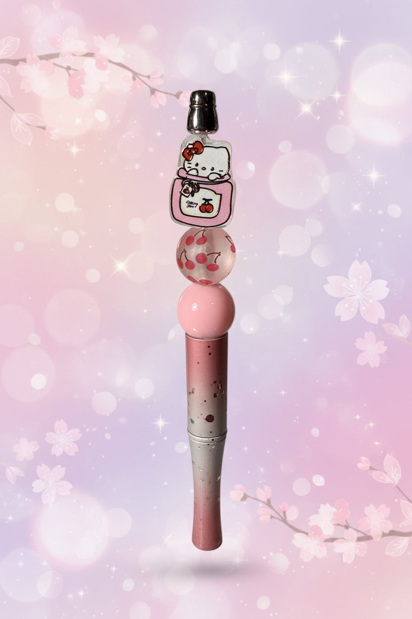 Hello Kitty Beaded Pen