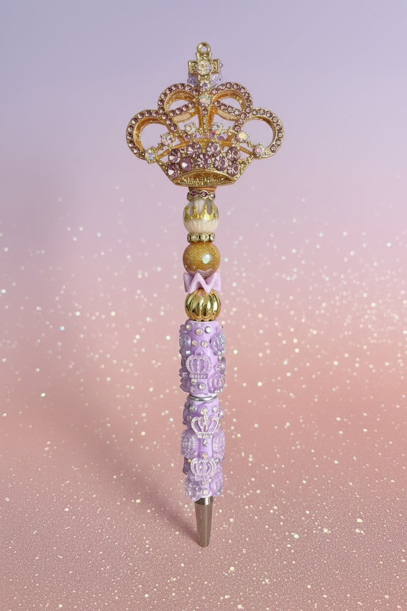 Crown Beaded Pen