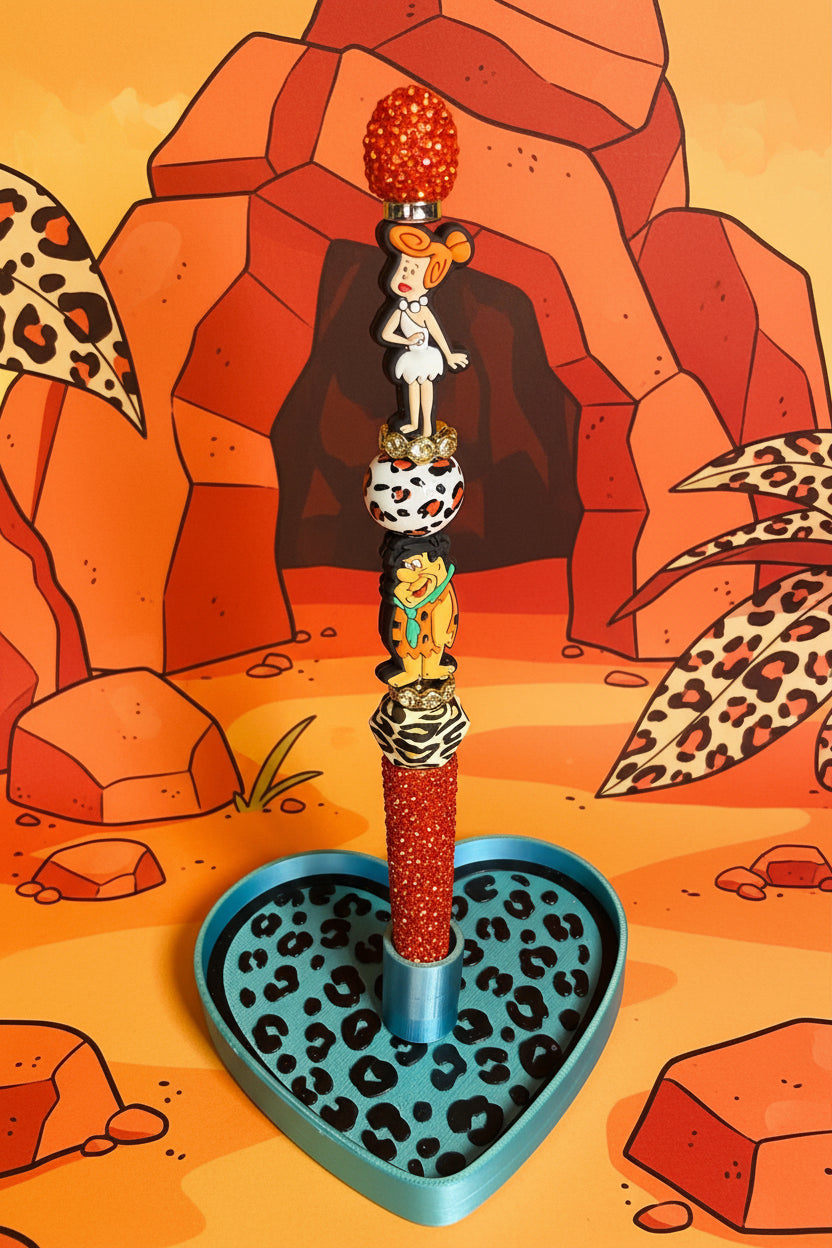Flintstones Beaded Pen