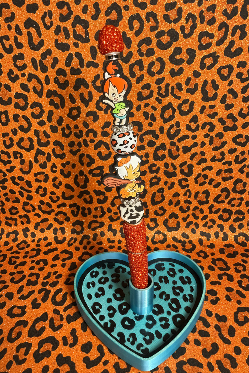 Flintstones Beaded Pen
