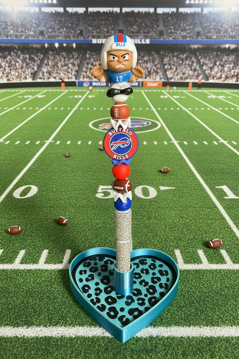Football Beaded Pen