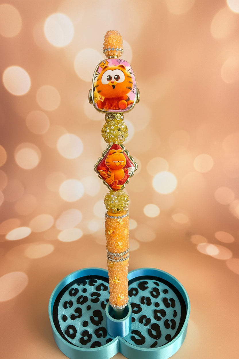Garfield Beaded Pen