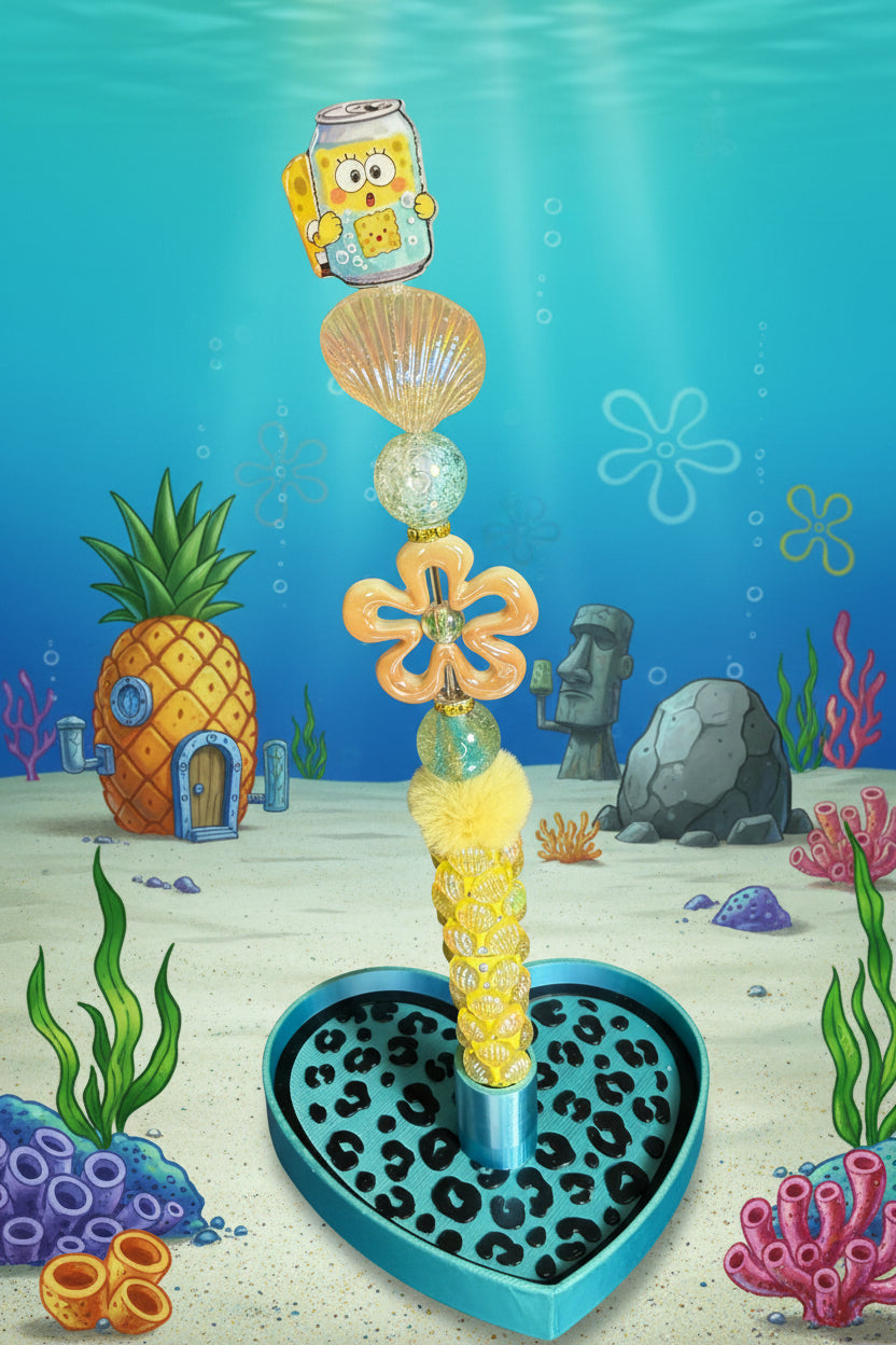 SpongeBob Beaded Pen