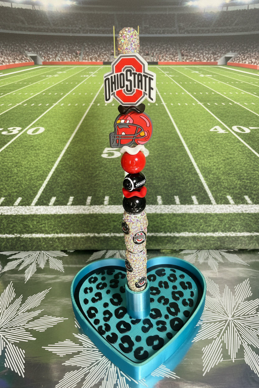 Football Beaded Pen
