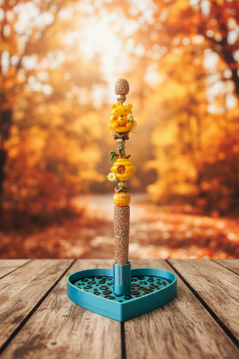 Pooh  Beaded Pen