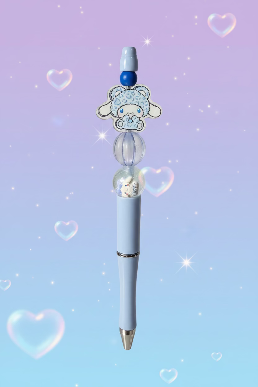Hello Kitty And Friend- Cinnamon Beaded Pen