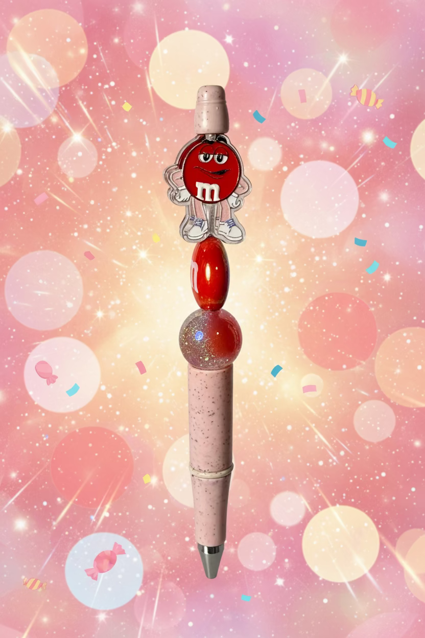M&M Beaded Pen