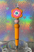 Groovy Flower Beaded Pen