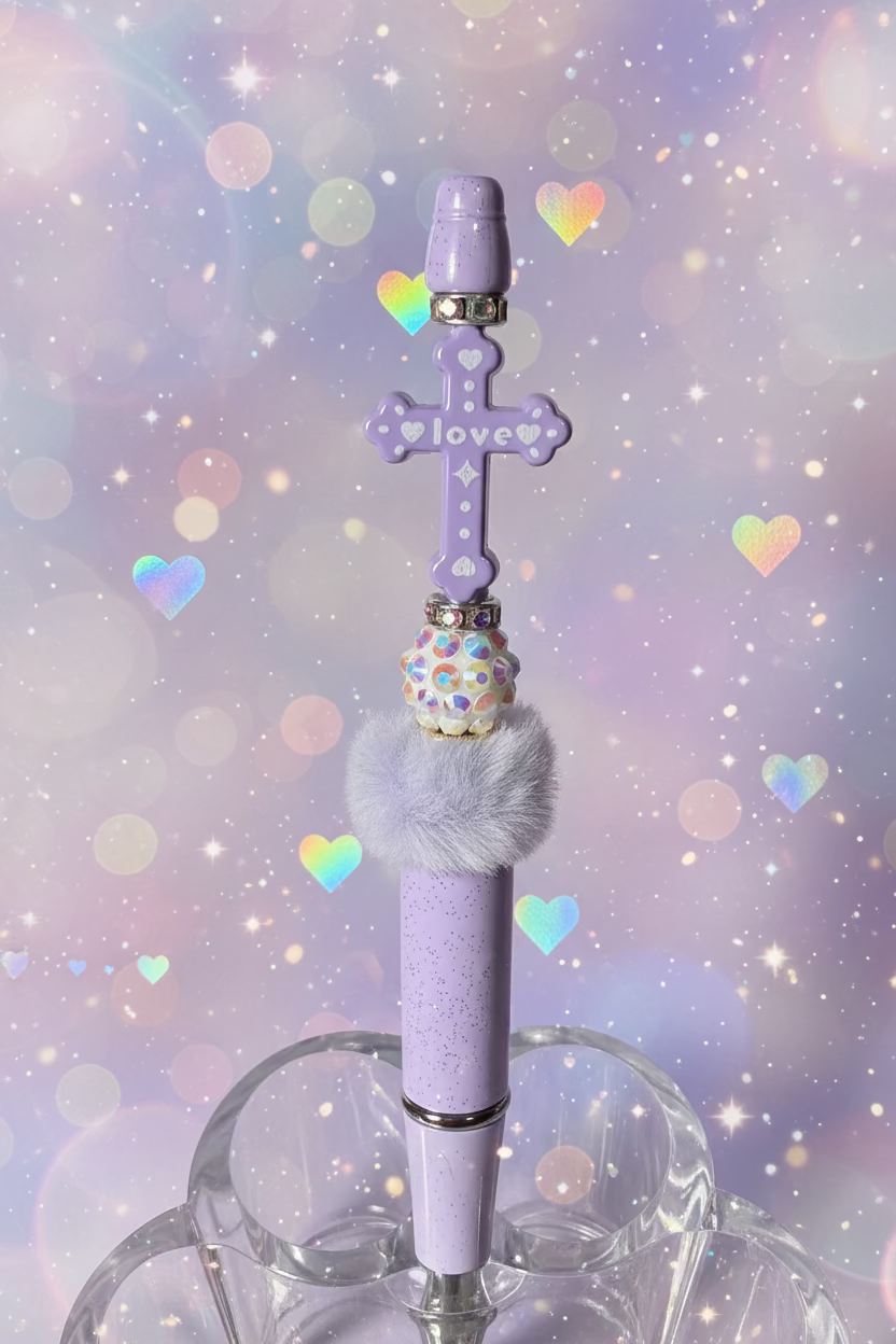 Cross Beaded Pen