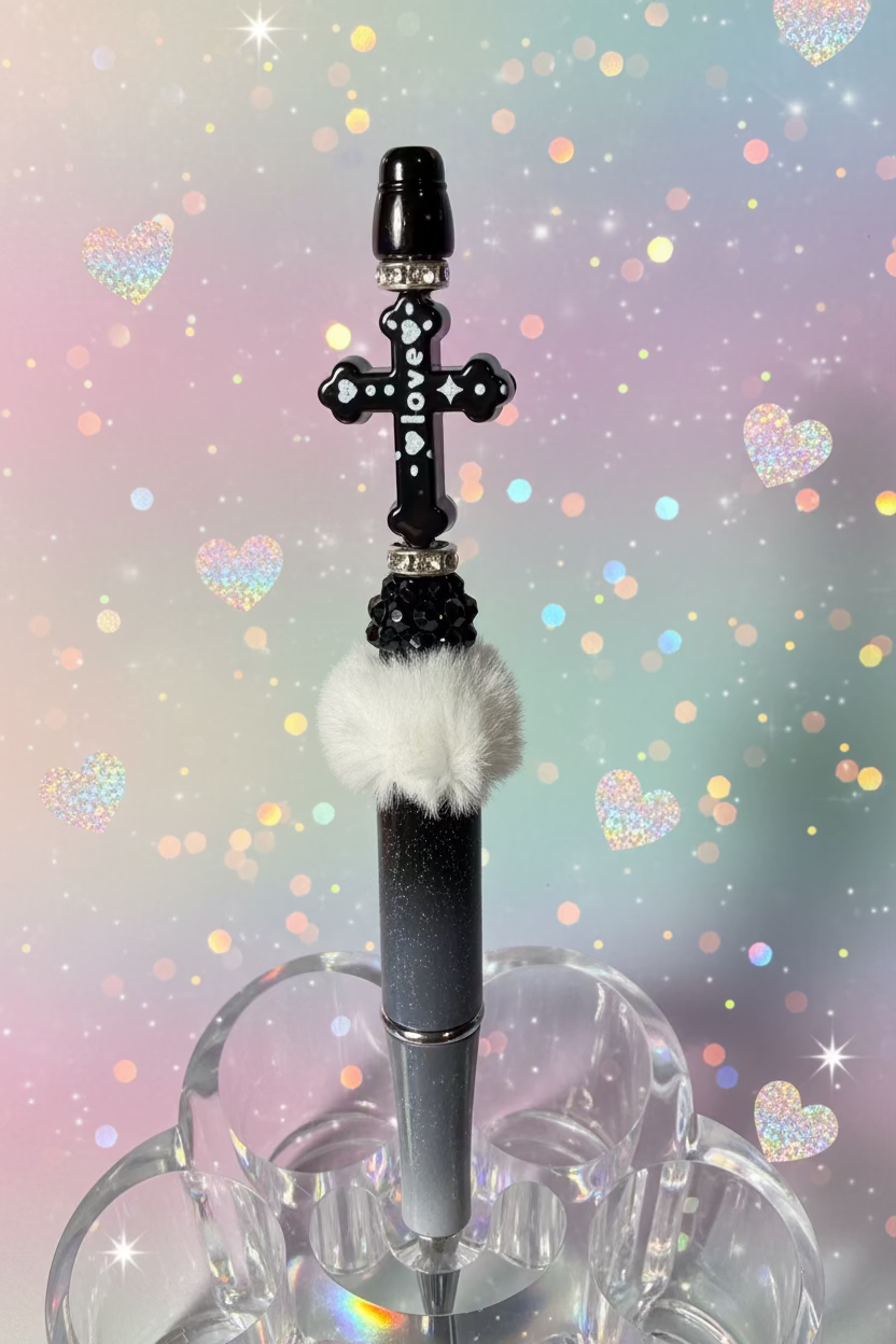 Cross Beaded Pen
