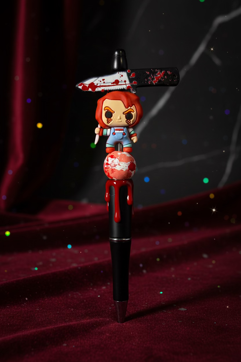 Chucky Beaded Pen