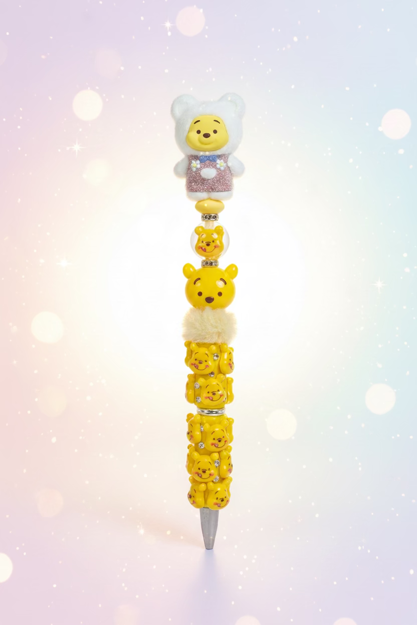 Pooh Beaded Pen