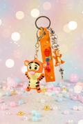 Tigger Beaded keychain