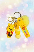 Pooh Beaded keychain