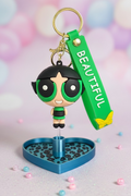 PowerPuff Girl keychain