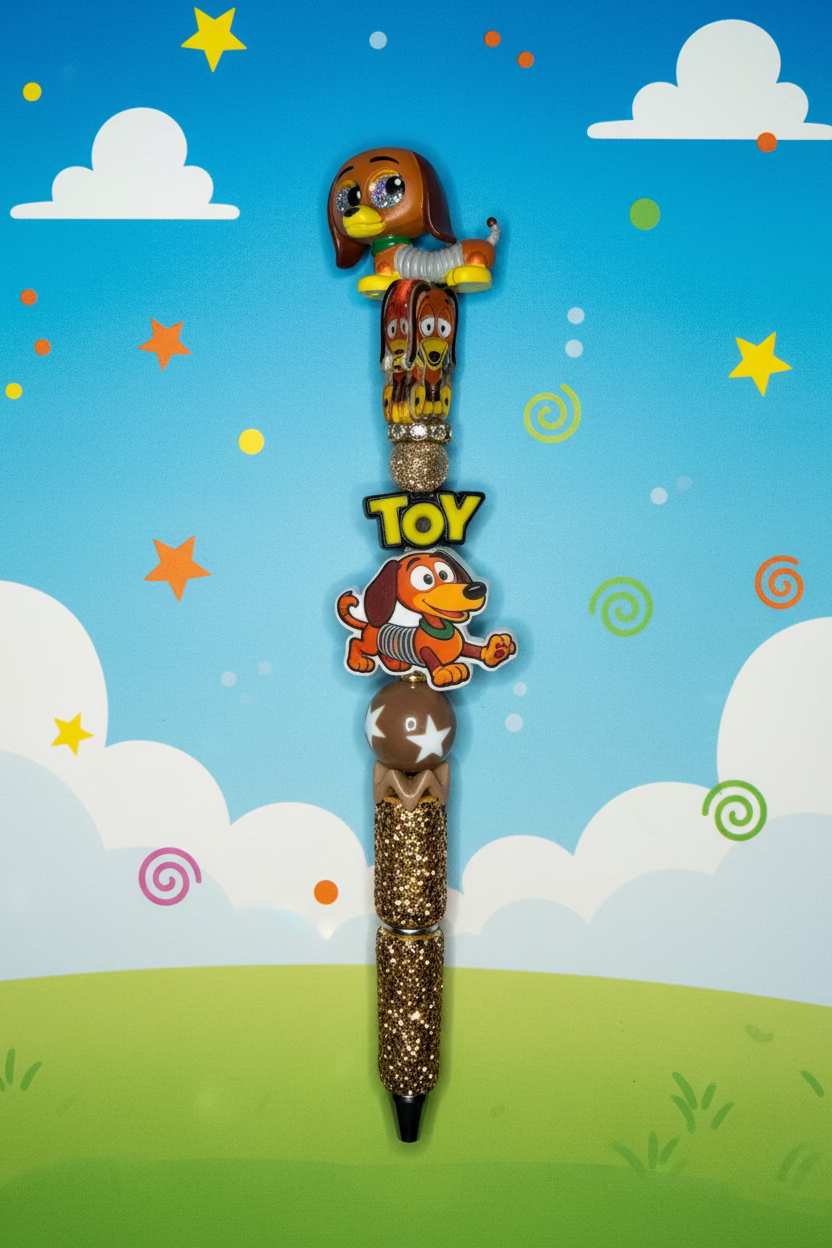 Toy Story Slinky Beaded Pen