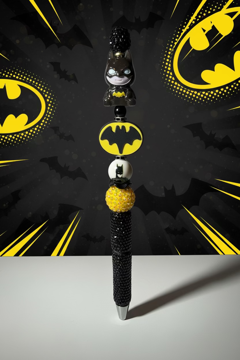 Batman Beaded Pen