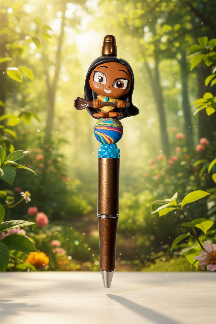 Pocahontas Beaded Pen